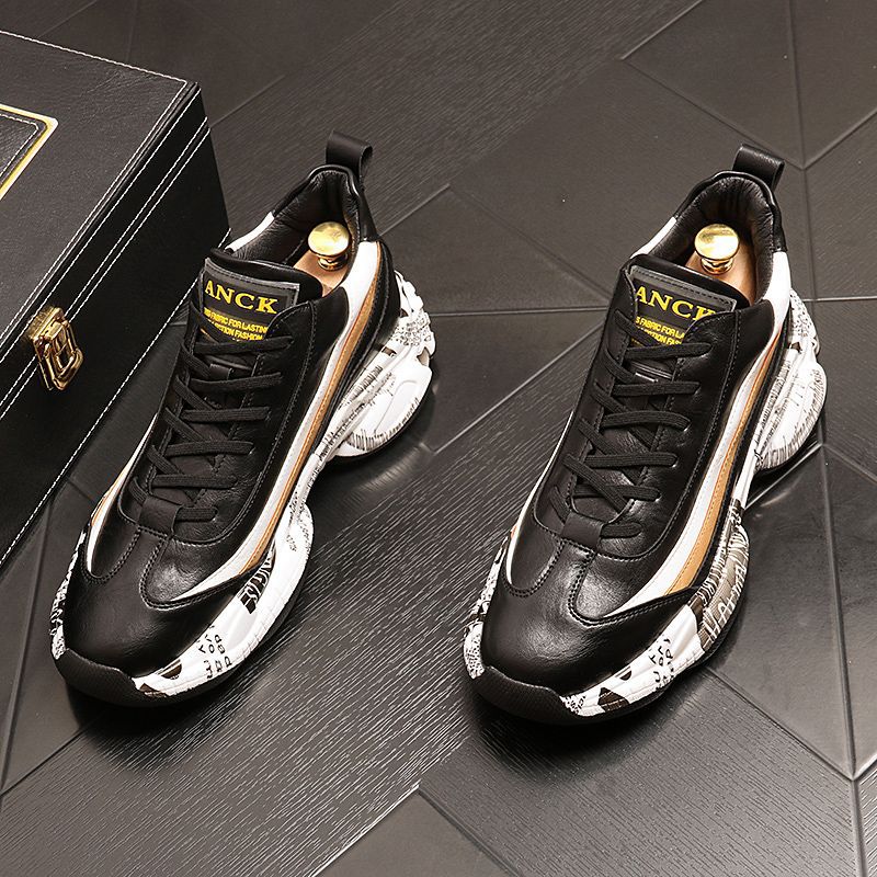 Men's Dad Shoes 2025 New Spring and Autumn Trendy Sports Casual Shoes Ins Fashion Versatile Internet Celebrity Shoes Men