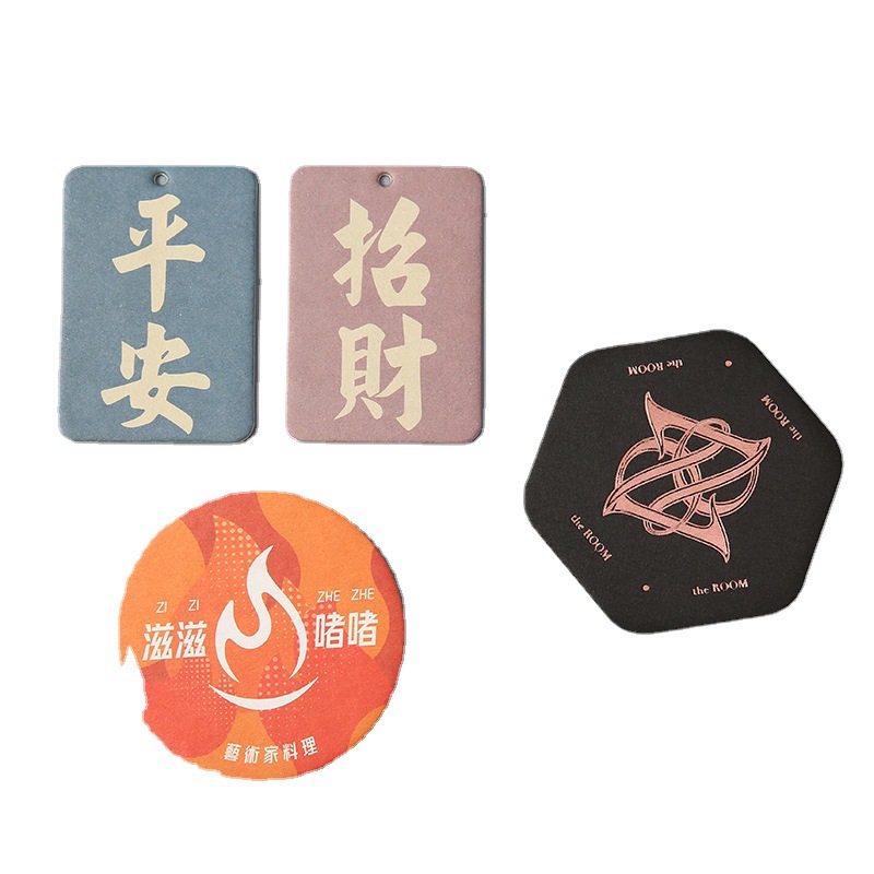 Customized Manufacturer Paper Coasters Wholesale Absorbent Paper Coasters Coated Paper Coasters Tea Coasters Mug Coasters Printed Logo