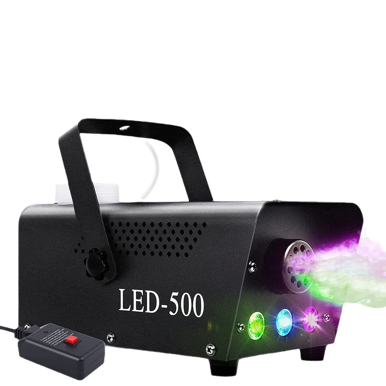 Кросс-граничные 500W электронные постоянные температуры атомизирующая дымовая машина распылитель свадебное представление бар дымовая машина светодиоды