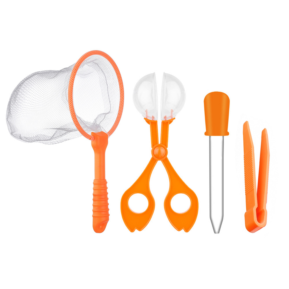 Children's fine training tool net tweezers scissor clip dropper kindergarten science and education teaching aids