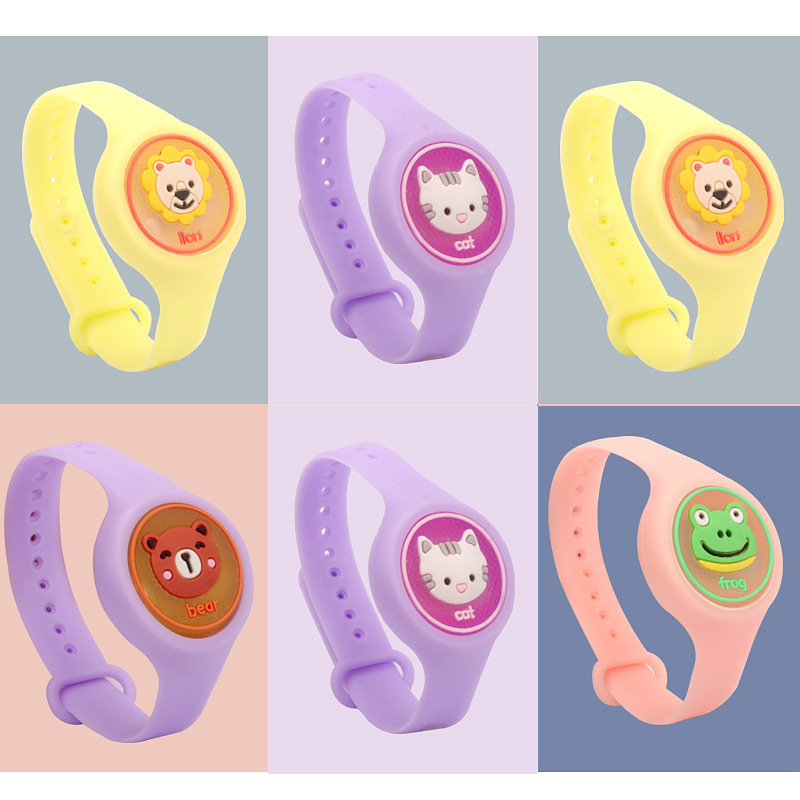 Cartoon Flash Anti-Mosquito Bracelet Luminous Flashing Anti-Mosquito Toy Children's Anti-Mosquito Watch Summer Mosquito Repellent Anti-Mosquito Bracelet