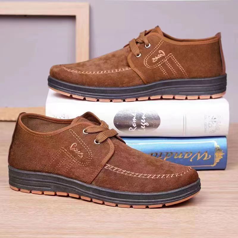 2025 Middle-Aged and Elderly Walking Shoes, Old Beijing Cloth Shoes, Men's Casual Versatile Shoes, Comfortable and Breathable Sports Shoes