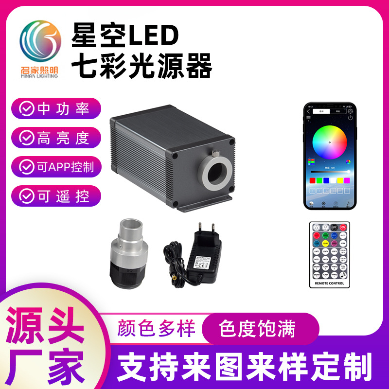 Mingjia звездное небо LED волоконно-оптическая машина с настраиваемым рисунком