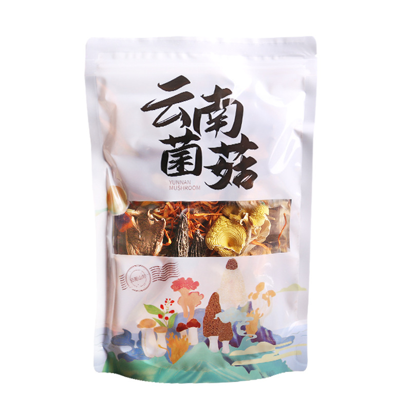 Mushroom soup bag Yunnan specialty dry goods wholesale market mushroom bag soup bag agricultural products mushroom dry goods agricultural and sideline products