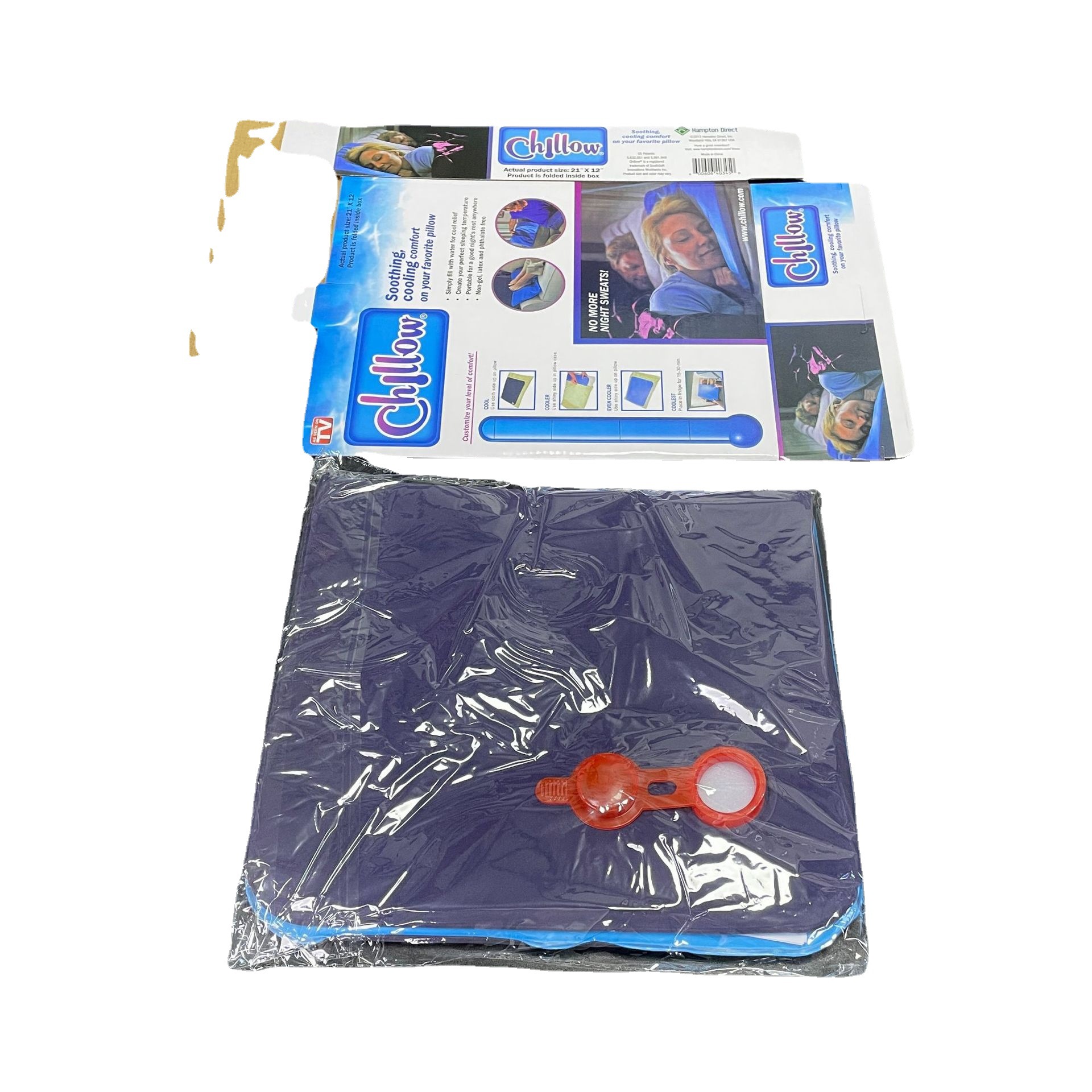 Amazon ice pillow Chillow pillow nap sleep ice pad cool summer cooling water injection bag spot