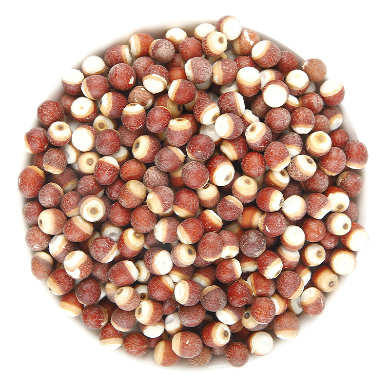 Chinese Herbal Medicine Dry Goods Gorgon Large Capsuless Full of High-Quality Chicken Head Rice Factory Direct Supply Red Skin Round Capsuless Gorgon Wholesale