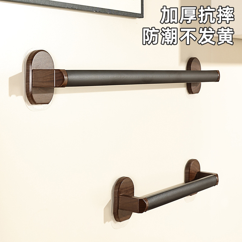 Household Anti-Walnut Slippers Rack Without Punching and Draining Storage Rack Space Aluminum Shoe Storage Rack Bathroom Slippers Rack