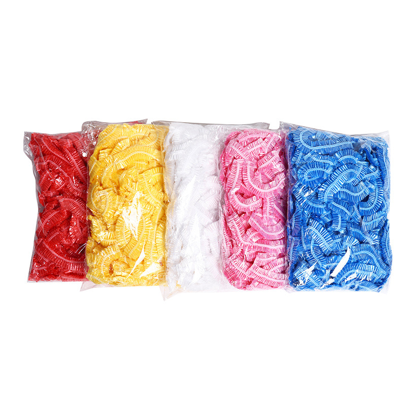 Universal Disposable Shower Cap for Women Waterproof Bathing Home Travel Convenient Shower Cap Disposable Bathing Waterproof Cap