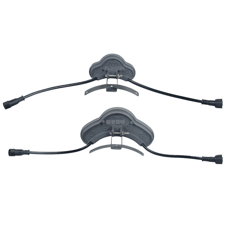 Проект освещения, дождезащитная светодиодная черепичная лампа, павильон, древние здания, карнизы, арка, храм, 3W 6W, волнистый свет