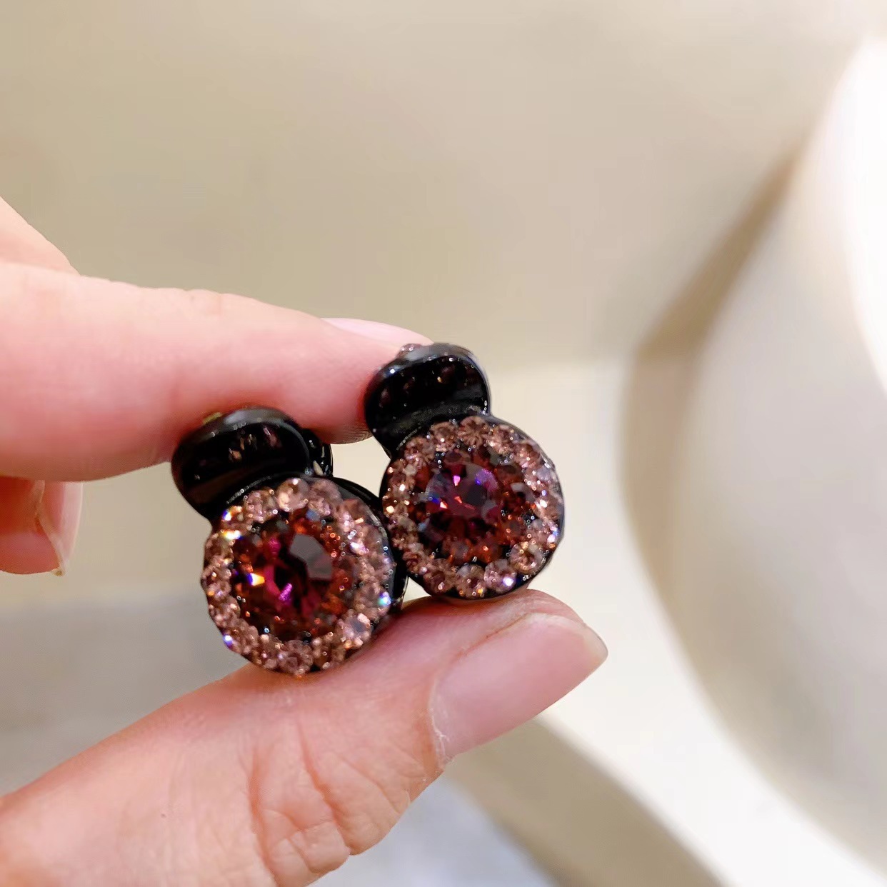 2025 New Style Sparkling Mini Hair Clip for Women, Bangs, Forehead Hair, Side Hairpin, Princess Hair Clip, Hair Accessory for Women