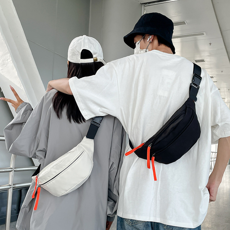 Wholesale Children's Chest Bag Shoulder Bag Trendy Casual Cross-Body Trendy Student Waist Bag Water-Repellent Sports Bag Cross-Body for Women