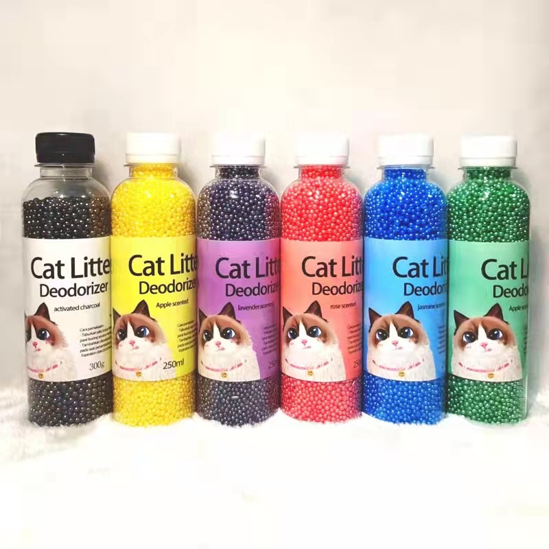 Cat Litter Deodorizing Beads Deodorizing Beads Cat Litter Box Companion Mixed Fragrance Beads Activated Carbon Particles Manufacturer Bulk Wholesale