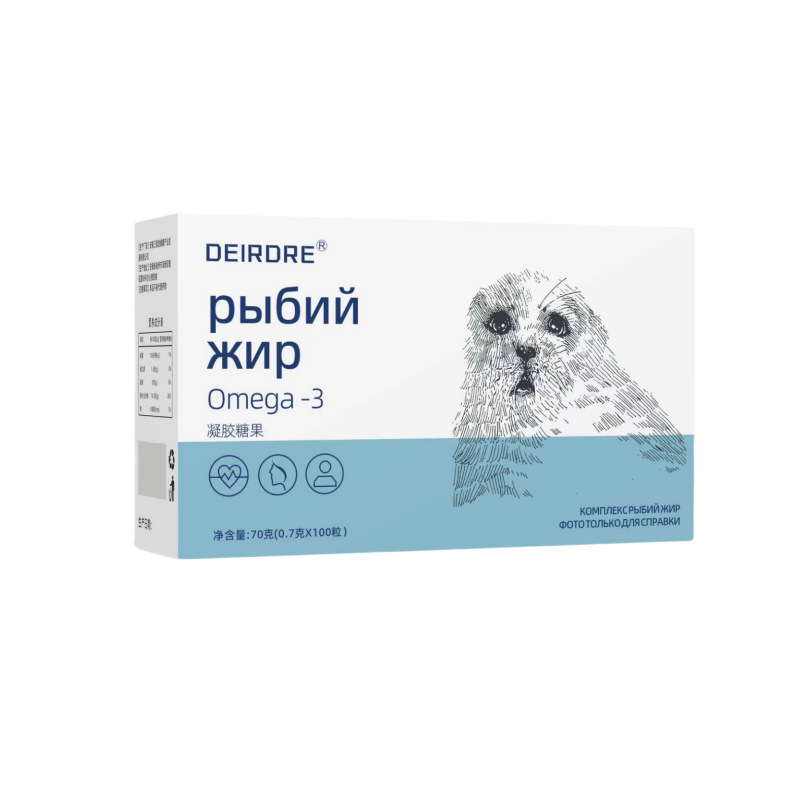 Seal Oil L-Calorie-Omeга-3-70G Seal Oil Russian Seal Oil Soft Oil Capsules