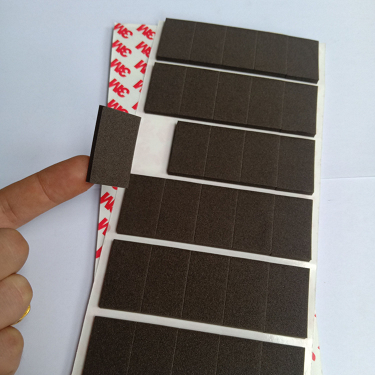 Self-Adhesive Eva with 3m Double-Sided Tape Molded Cr Foam Double-Sided Tape Anti-Slip Anti-Shock Sponge Pad Shock Absorption
