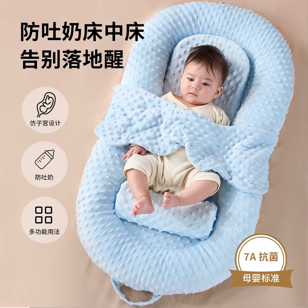 Переносная многофункциональная кровать для новорожденных, против давления