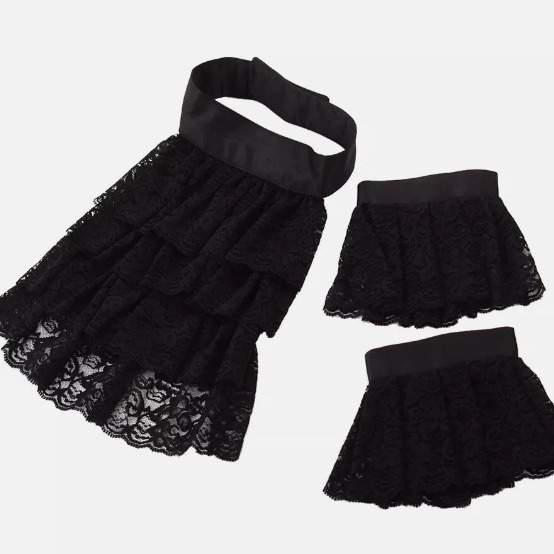 Тонкая кружевная маска для шеи для мужчин и женщин европейского и американского стиля украшение фальшивого воротника аксессуары