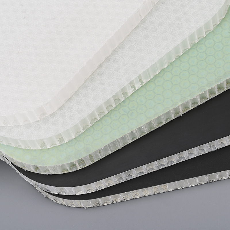 Pickleball Racket Semi-Finished Rough Carbon Fiber Glass Fiber Pickleball Racket Plain Carbon Fiber Glass Fiber Pp Honeycomb Core