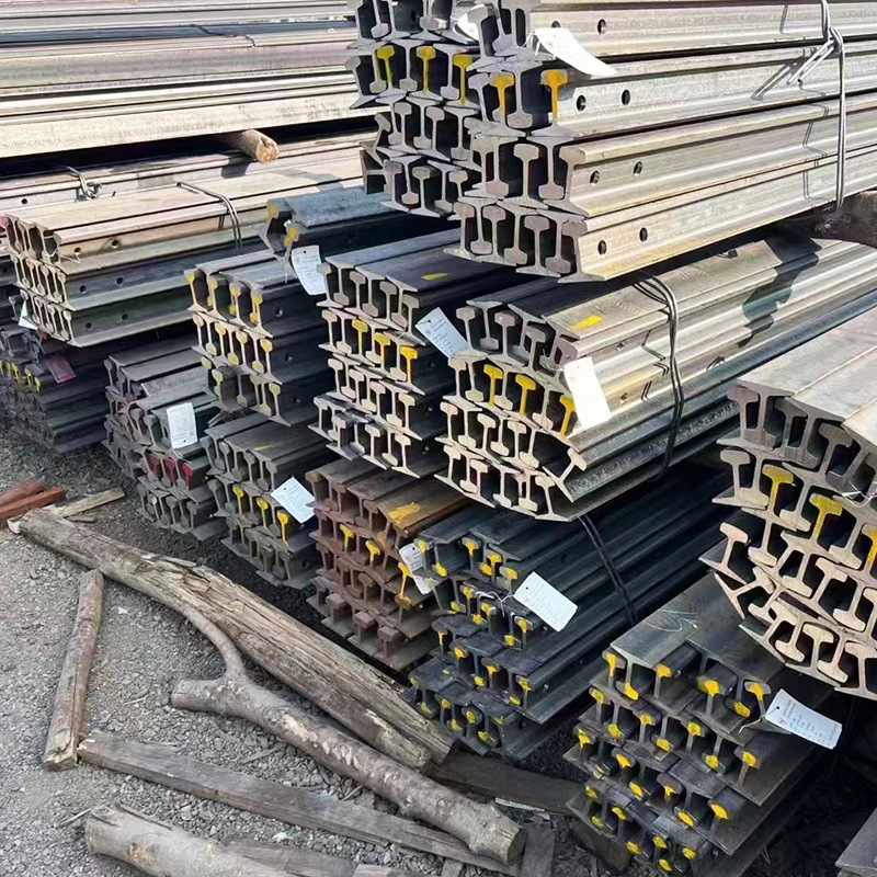 Q235 Steel Rail Light Rail Steel Manufacturer Spot Mining Train Rail Steel Punching Cutting Heavy Machinery Rail