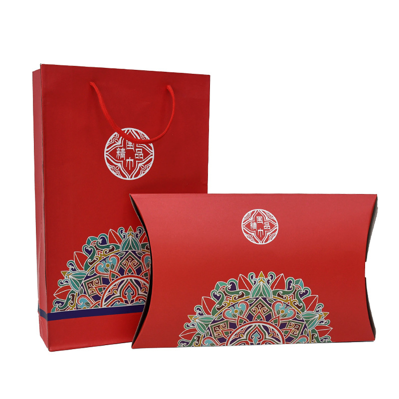 Shanghai Story Mid-Autumn Festival Mother's Day Yuanbao Set Box Silk Scarf Square Scarf Gift Gift Box Tote Bag