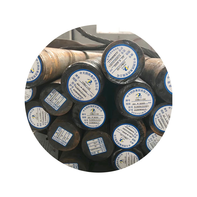 16Mncr5 Hot-Rolled Round Steel Bars and Plates Are Available from Zhongtian Steel
