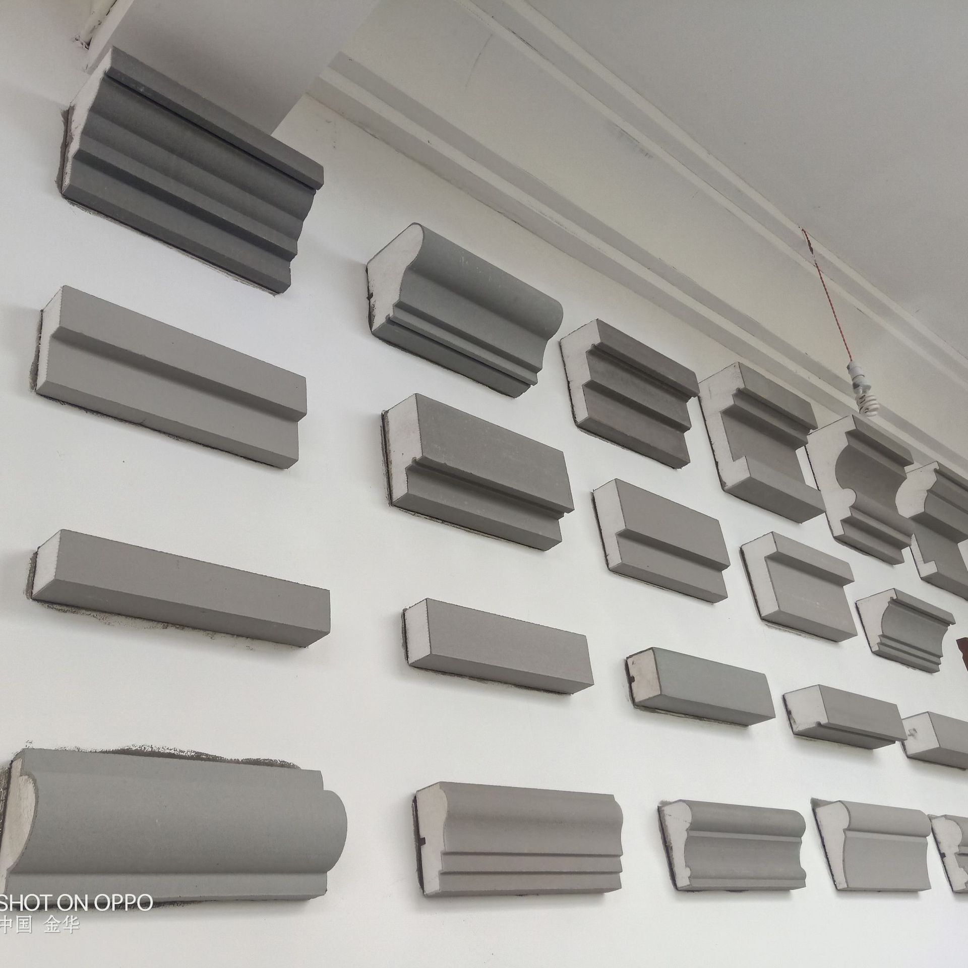 Wholesale eps foam line villa project wall line customizable window decoration Roman column window cover eaves line