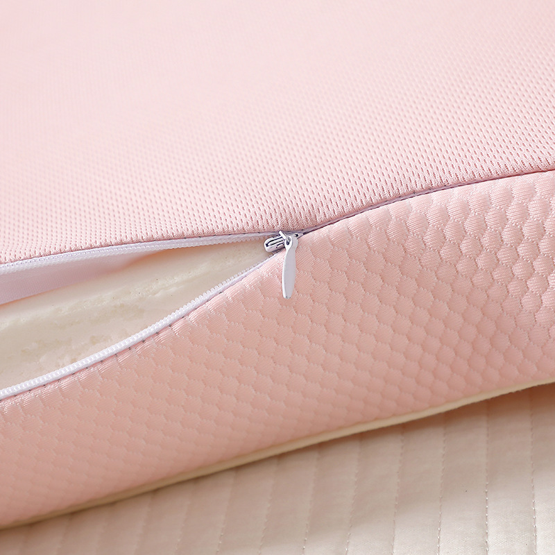 Cool feeling bean pillow memory cotton cervical pillow ice silk buckwheat double-sided memory cotton bean nap pillow core