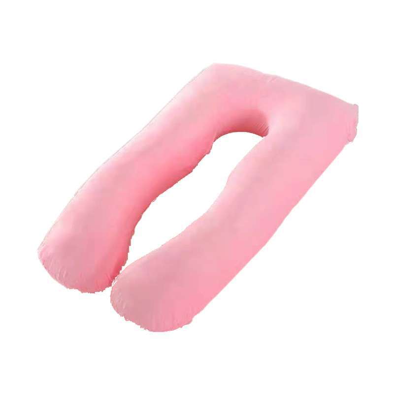 Maternity Pillow Direct Sales Amazon Multifunctional Maternity Pillow Side Sleeper Pillow Pure Cotton Removable and Washable U-Shaped Nap Pillow Cushion