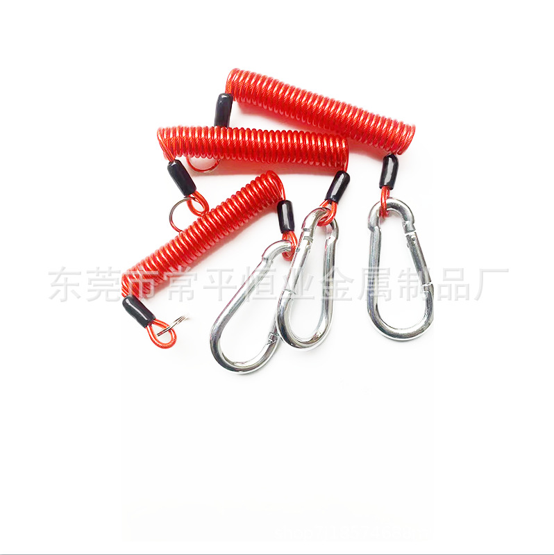 Amazon hot sale trailer/tug separation switch 12V DC DC spring wire rope 4FT/6FT cable