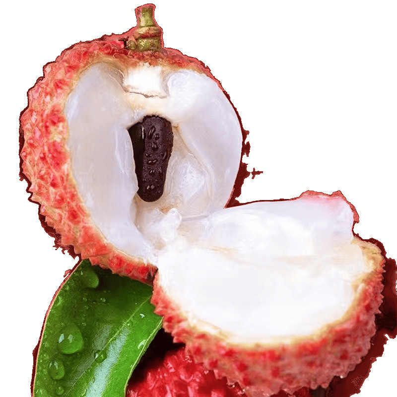 Fresh and Delicious Hainan Lychees in Bulk, Ready for Shipping Via Sf Express, Seasonal Fruit King Flavor Lychees