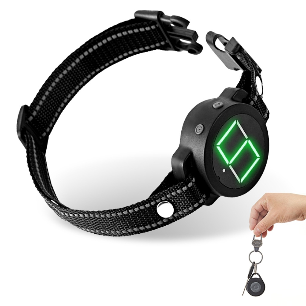 Cross-Border New Product Pet Anti-Barking Device Dog Training Device Anti-Barking Collar Automatic Anti-Barking Dog with Remote Control Electric Shock Vibration Sound