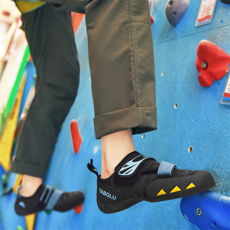 Rock climbing shoes basic youth indoor and outdoor bouldering shoes breathable climbing special training shoes foreign trade cross-border