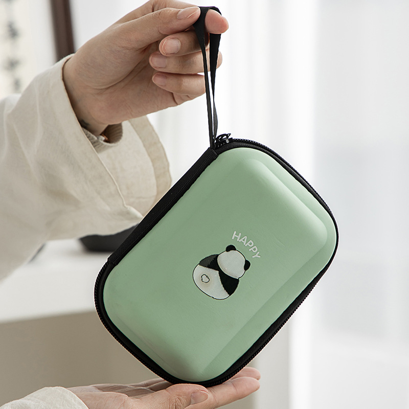 Panda Express Cup Outdoor Travel Tea Set suit Portable Teapot Business Gift Activity Accompanying Gift