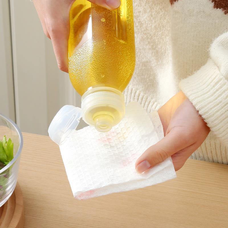 Weizhong screaming oil pot pointed mouth squeeze bottle screaming oil bottle control oil pot Weizhong oil Pot Kitchen special high temperature resistance