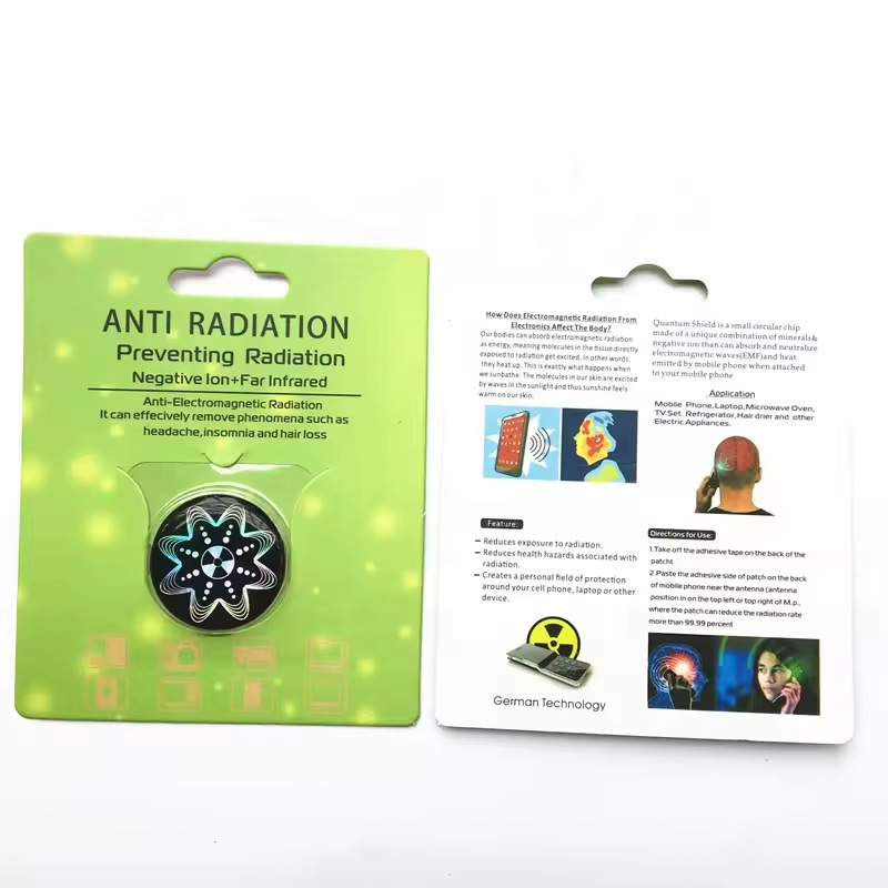 Cross-Border Emf Corrugated Silicone Energy Mobile Phone Radiation Protection Patch, Energy Mobile Phone Patch, Negative Ion Mobile Phone Patch