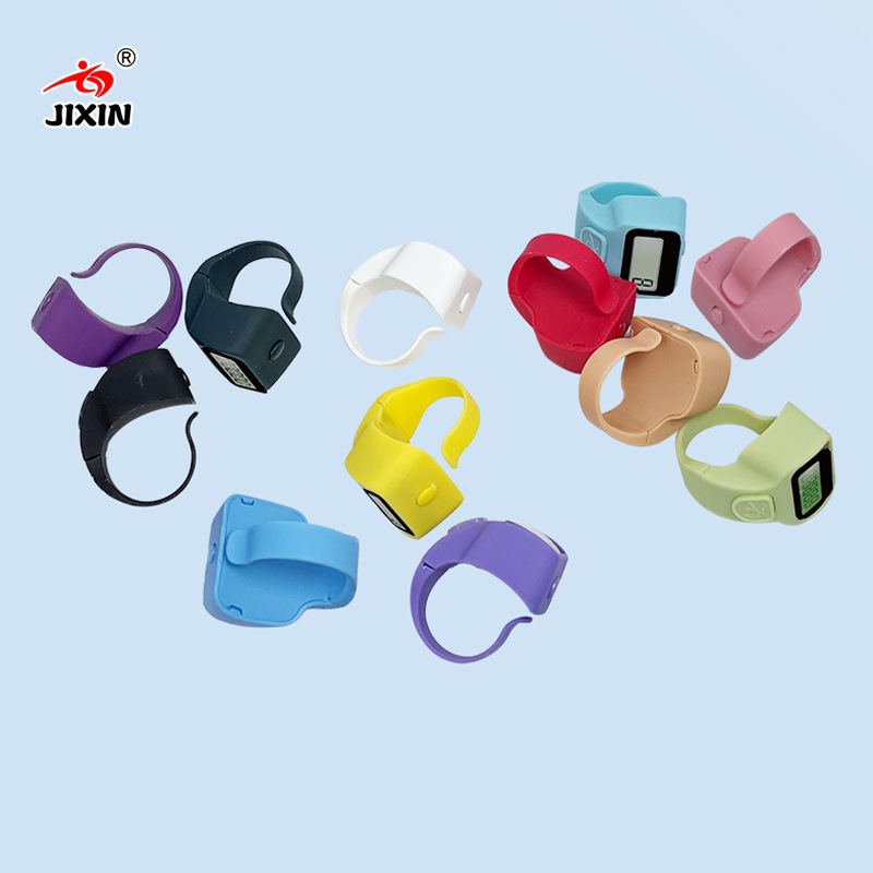 Кольцевой счетчик с LED подсветкой силиконовая краска мини портативный электронный счётчик для учёта потока людей