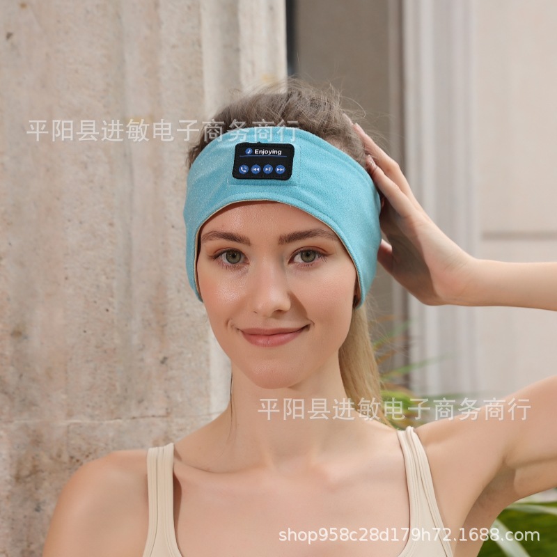 Hot Selling Bluetooth Music Sleep Eye Mask Headband Bluetooth Sports Headscarf Call Headband Yoga Headband