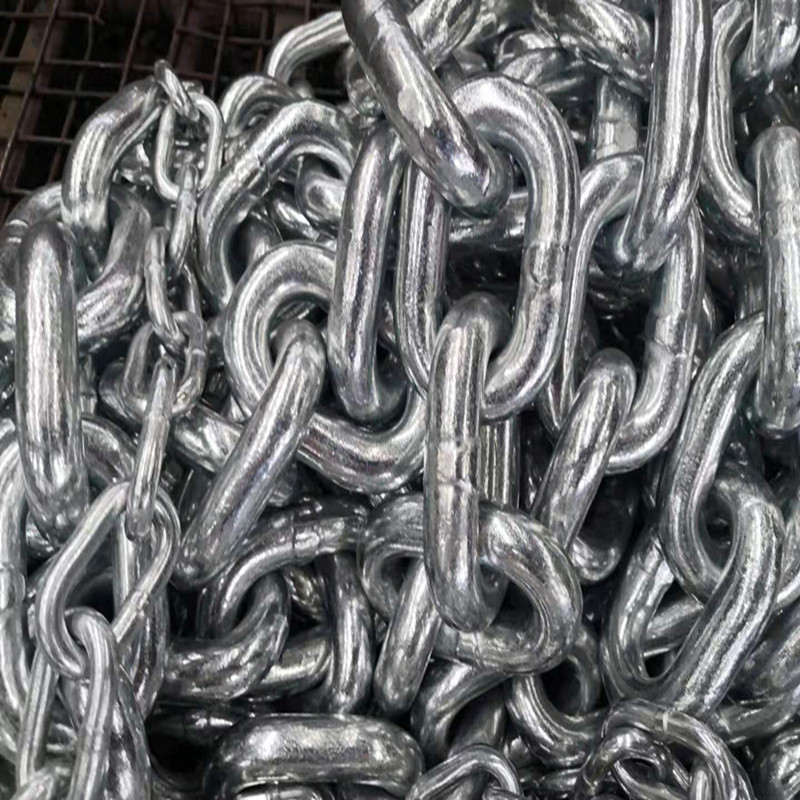 Производители кастомизированных морских люков 11 * 43, цепь из марганцевой стали, оцинкованная цепь, подъемное колесо, стяжная цепь