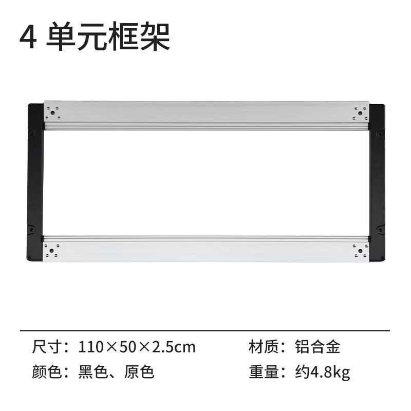 outdoor camping table igt standard frame multi-function table foldable mobile kitchen stainless steel quality telescopic