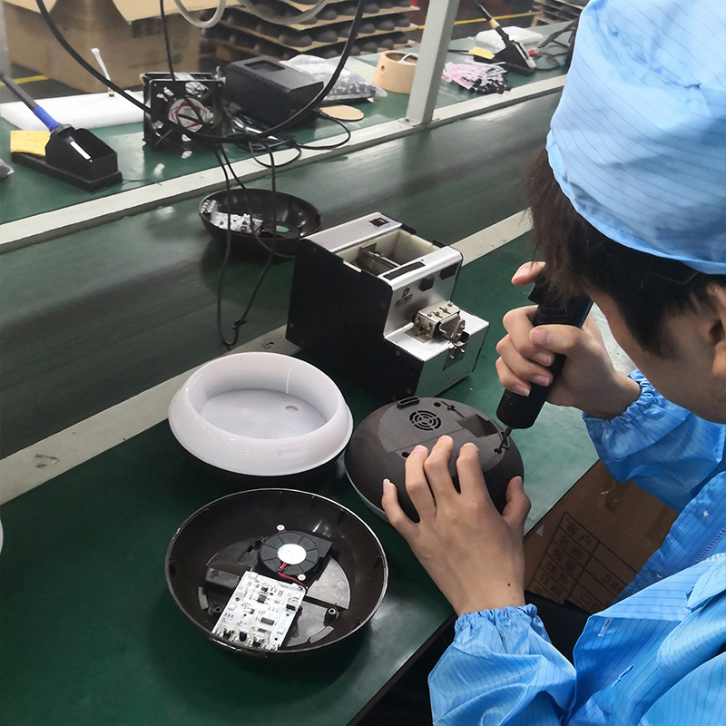 Pointed Mouth Onion Wood Grain Aromatherapy Machine Household Essential Oil Ultrasonic Colorful 550ml Humidifier Manufacturer