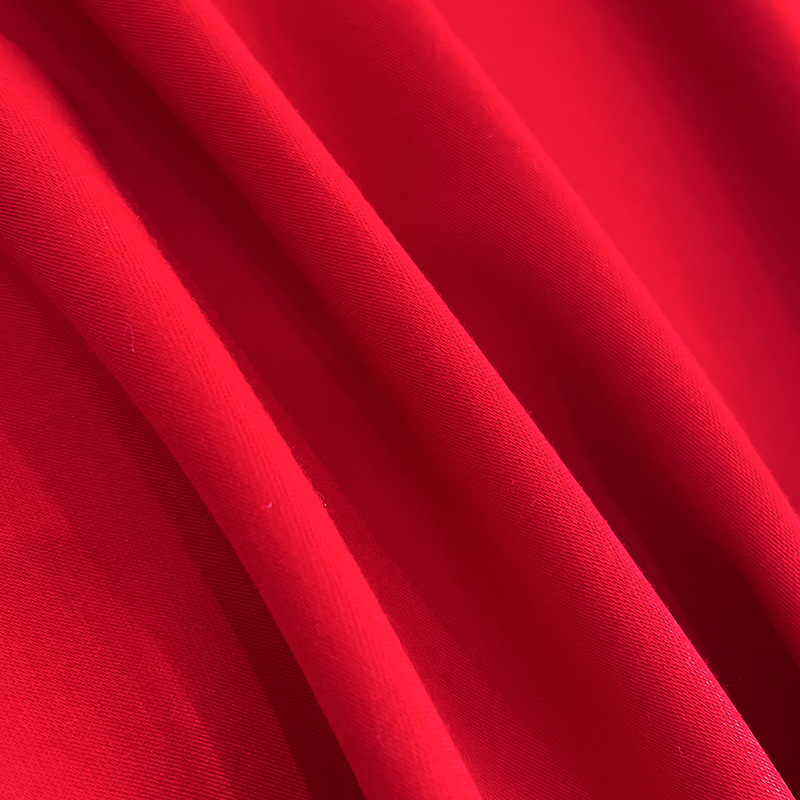 Wedding Big Red Four-Piece Set Wedding Quilt Cover Bed Sheet Wedding Room Washed Cotton Wedding Quilt Bed Cover Bedding