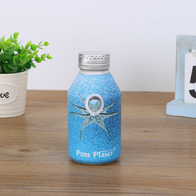 pet heat shrinkable film custom color printing beverage bottle label film pvc bottle label film dairy products bottle packaging film