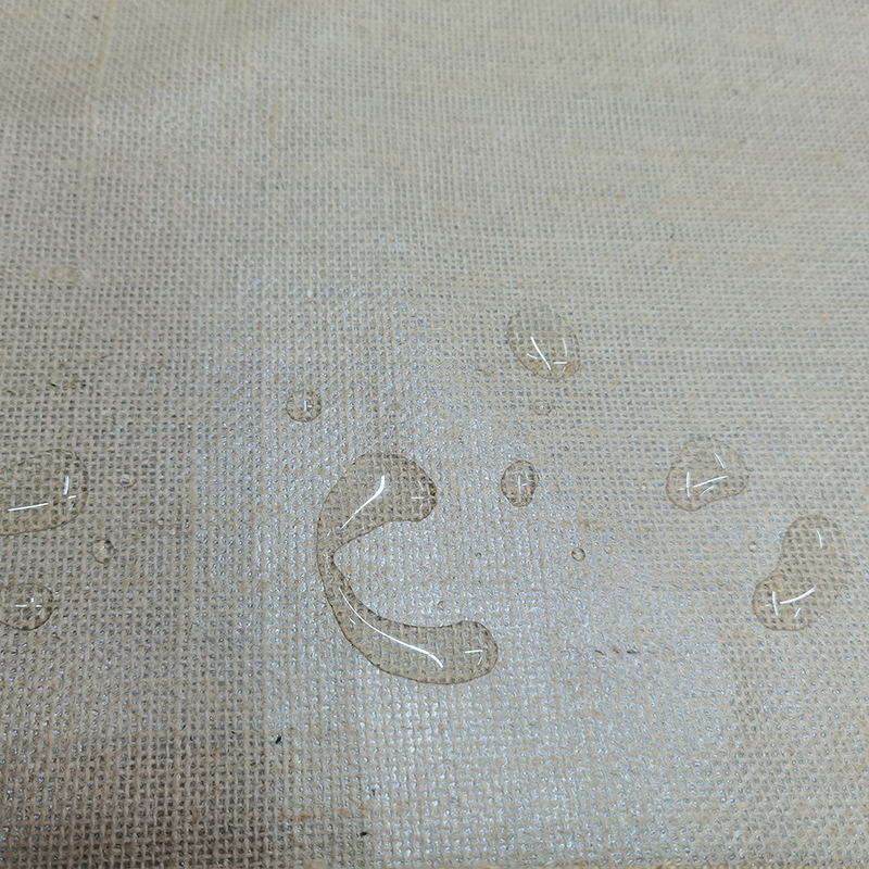 Coated linen jute cloth coated with adhesive linen jute cloth pure linen cloth jute fabric