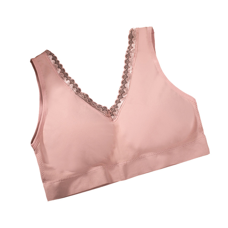 New Fashionable, Light and Comfortable, Stereo Coaster, Women's Vest, Push-up, Large Breasts, Small Intimates, No Steel Ring Bra