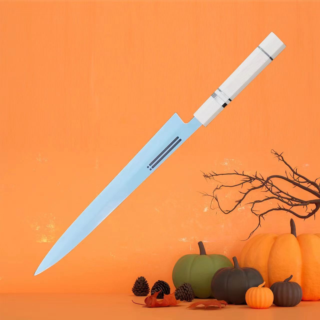 Japanese Salmon Sashimi Knife Professional Meat Cutting Fish