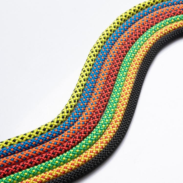 Outdoor Climbing Rope with Grab Knots, Rock Climbing Rope, High-Altitude Rappelling Rope, Life-Saving Knot Rope, Fire Operation Safety