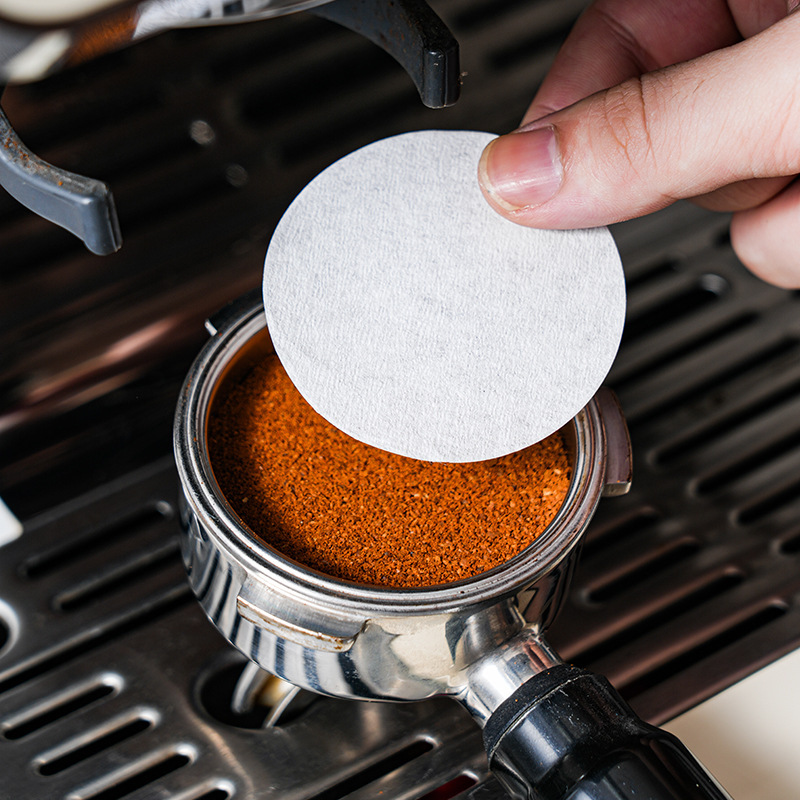 Round Filter Coffee Pot Moka Pot Universal Powder Bowl Filter Paper Hand Brewing Convenient Ice Drop Pot Coffee Filter