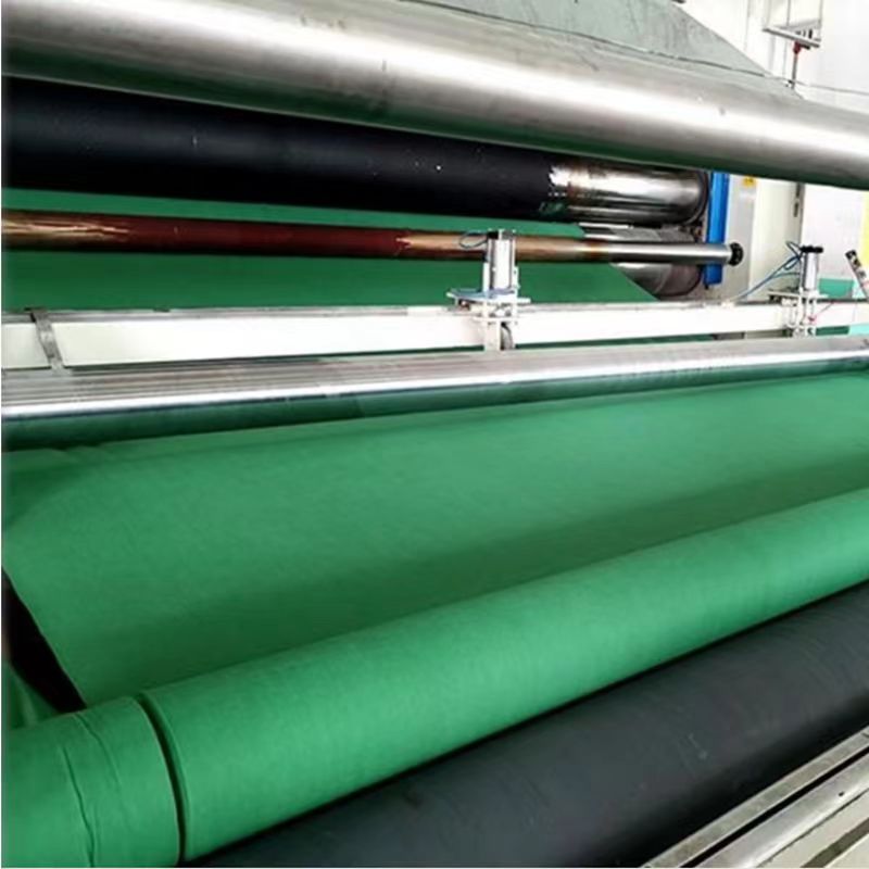 Sichuan Chengdu Non-Woven Geotextile Cloth White Green Red Road Maintenance Dustproof and Water-Permeable Geotextile Cloth