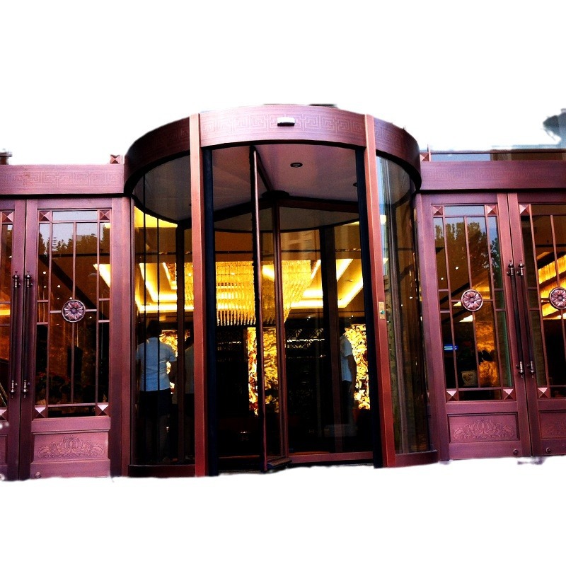 Hotel Revolving Door, Shopping Mall, Office Building Revolving Door, Two-Wing Three-Wing Revolving Door, Manual Electric Business Building Revolving Door