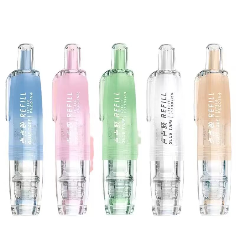 [360 rotation] long stand large capacity Dot glue Press double-sided adhesive mini paste handmade replaceable wholesale