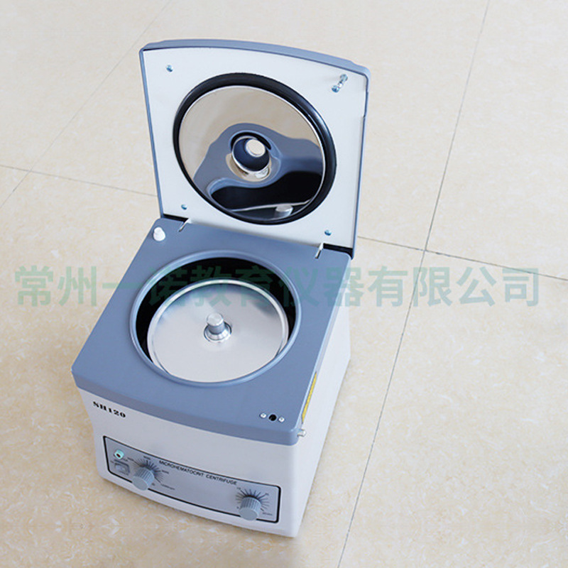 Manufacturer Customized Electric Centrifuge Sh120 Laboratory Scientific Research Desktop Separator with Adjustable Speed and Timing